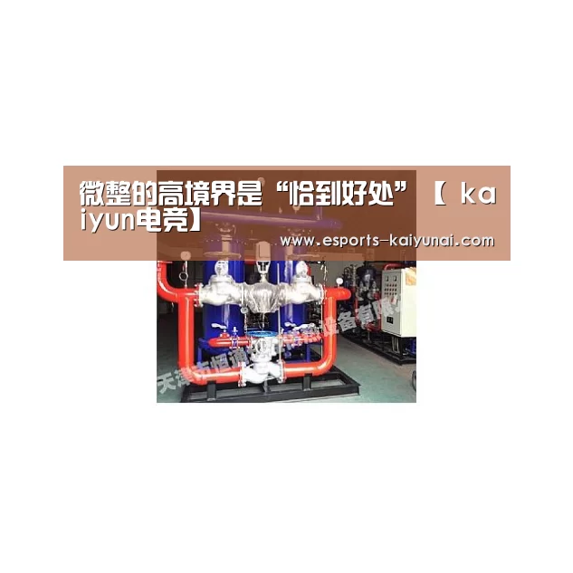 微整的高境界是“恰到好处”【 kaiyun电竞】(图4) 开云电竞